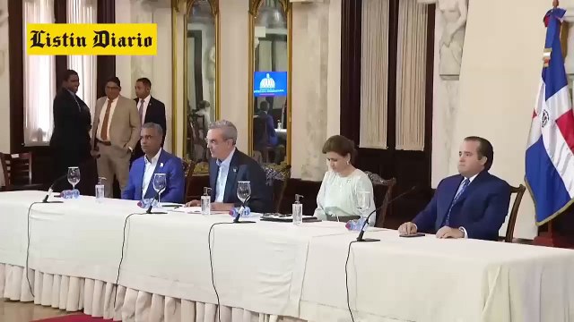 Luis Abinader ofrece rueda de prensa sobre intervención en OEA