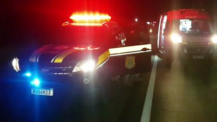 Atropelamento com morte: Só vi um vulto na frente do caminhão e infelizmente não conseguir fazer nada, afirma motorista