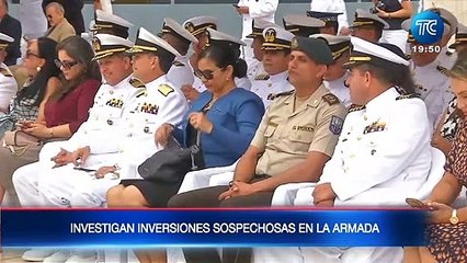 Ecuador: Miembros de la Armada promocionan inversiones irregulares