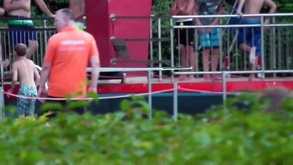 Freibad Rutsche und Turm 2016