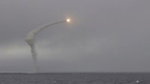 Russian military drills fire missiles in Arctic sea near Alaska