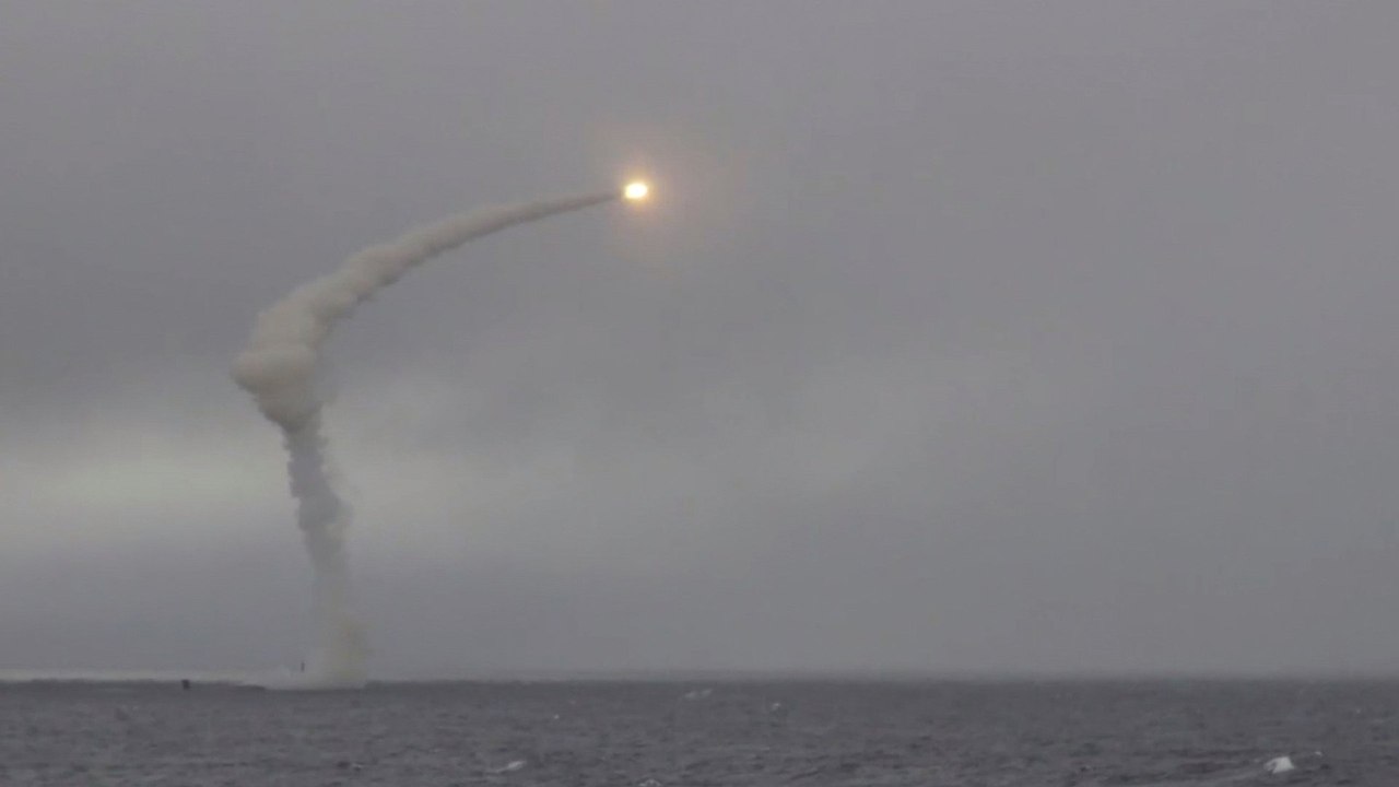 Russian military drills fire missiles in Arctic sea near Alaska