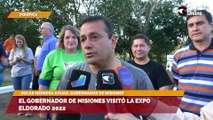 El Gobernador de Misiones visitó la Expo Eldorado 2022