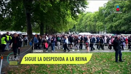 Download Video: Británicos hacen filas kilométricas para despedir a la reina Isabel II