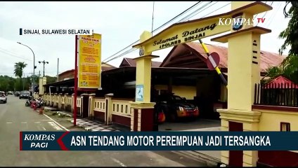 Sempat Viral, Oknum ASN Tendang Motor Perempuan di Sinjai Jadi Tersangka!