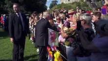 King Charles III has made his first official visit to Wales as the new monarch
