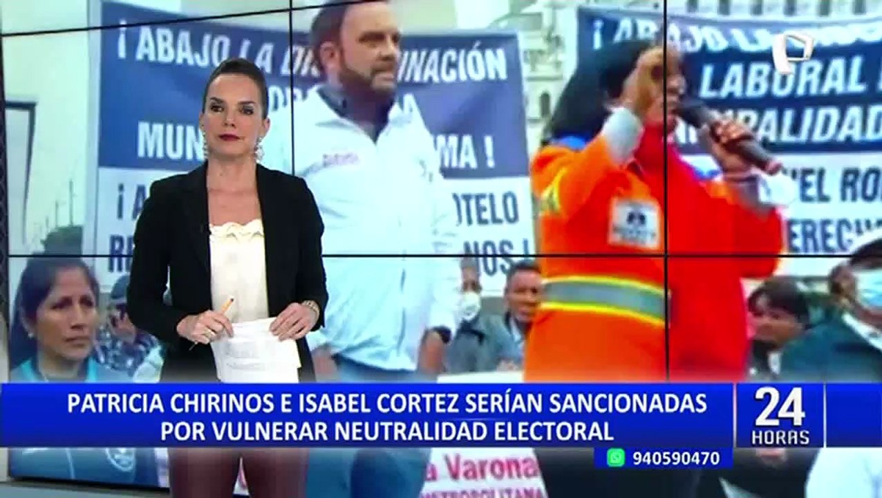 Congreso: Acción Popular denuncia ante Ética a Patricia Chirinos "por vulnerar neutralidad electoral"