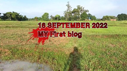 My first blog || my first vlog