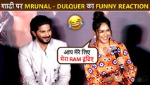 FUNNY Mrunal Thakur Searching For Her Ram, Reaction On Wedding | Sita Ramam Successs Event