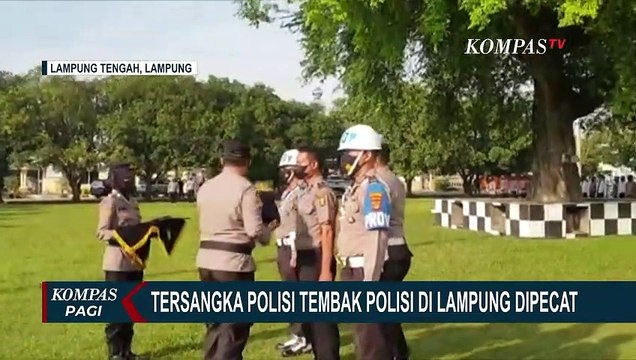 Buntut Kasus Tembak Polisi di Lampung Tengah, Aipda Rudi Suryanto Dipecat Tidak Hormat!