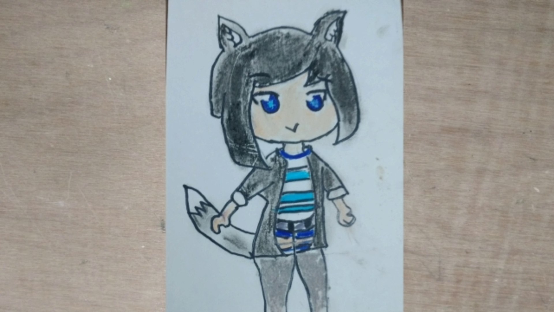 How to draw Moe Gacha life tiktok