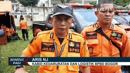 Tanah Bergeser di Desa Bojong Koneng Bogor, Akses Warga Terputus!