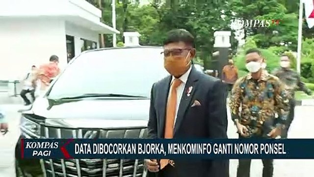 Data Dibocorkan Hacker Bjorka, Menkominfo Johnny G Plate Ganti Nomor Ponsel ke Nomor Amerika Serikat