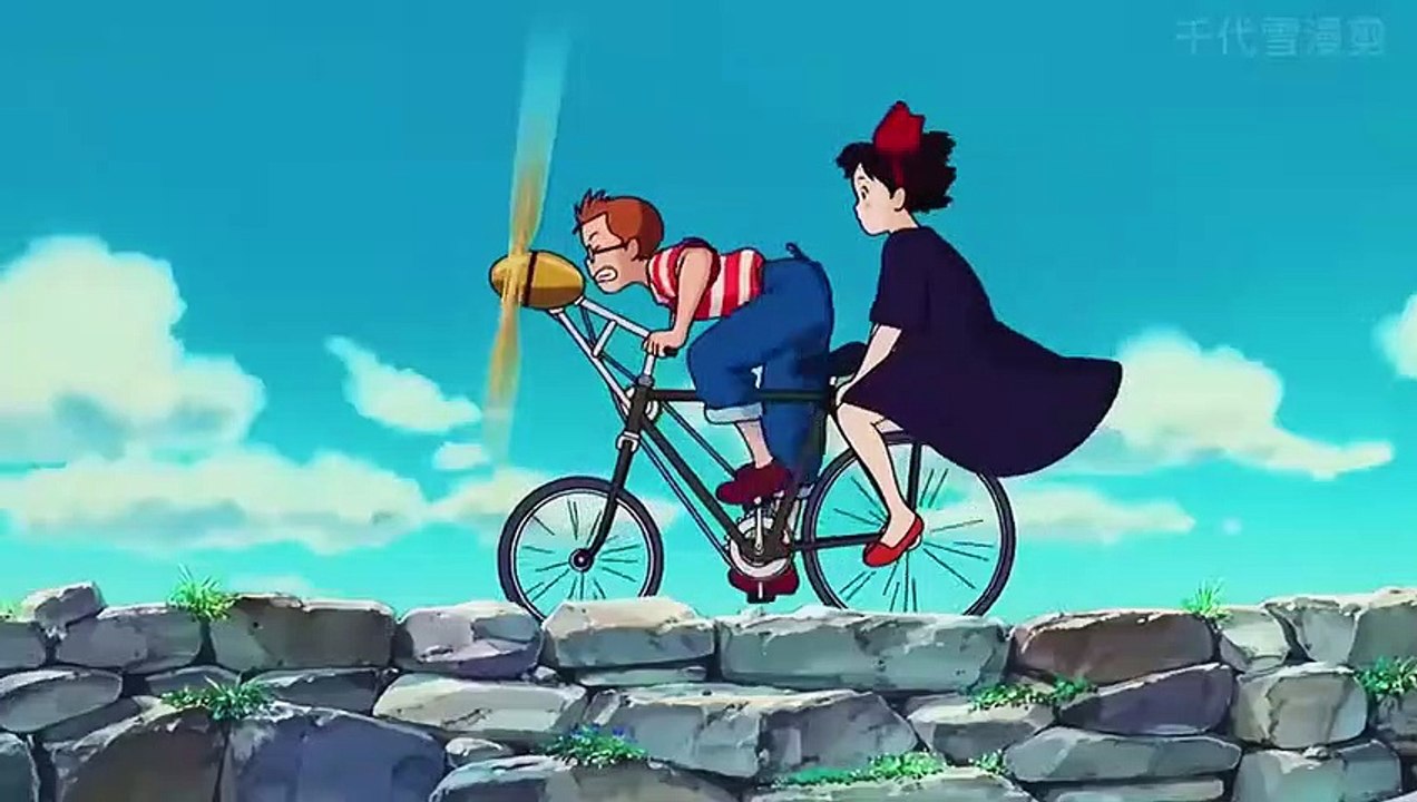 Cycling clips of Ghibli ❤️