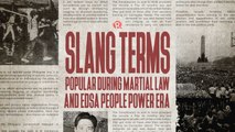 Slang terms popular during Martial Law and EDSA People Power era
