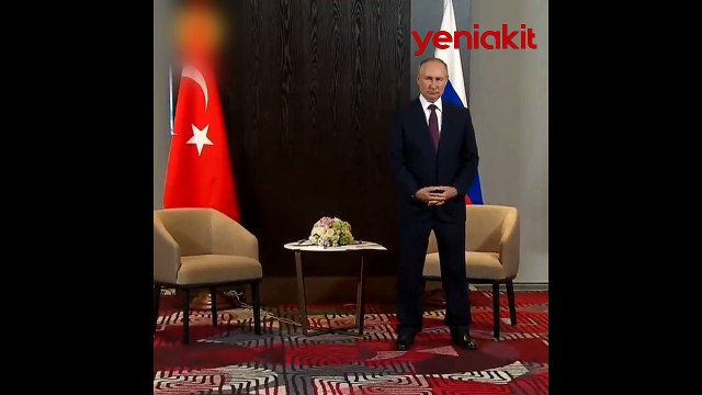 Erdoğan’ı dakikalarca ayakta bekledi! Putin’in heyecanı kameralara böyle yansıdı