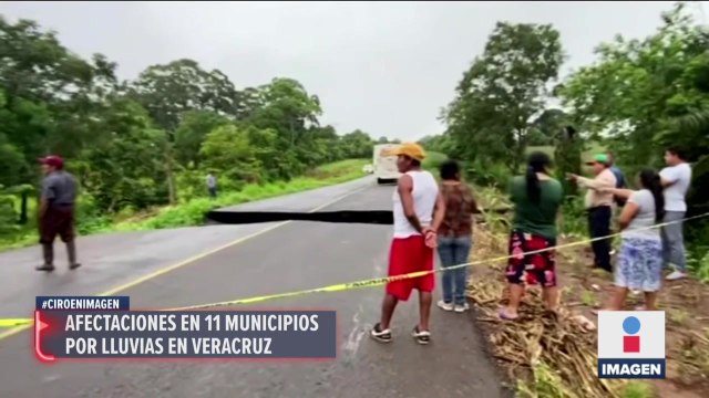 Se desborda el Río Papaloapan por intensas lluvias en Veracruz