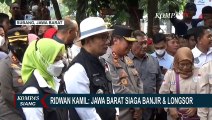 Memasuki Musim Hujan, Ridwan Kamil Ingatkan Kepala Daerah Jabar untuk Siaga Bencana