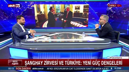 Cumhurbaşkanı Erdoğan'ın Şanghay zirvesi temasları