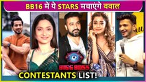 Dhamaka! Bigg Boss 16 Contestants List | Kanika, Shivin, Munawar, Ankita, Faisu & More