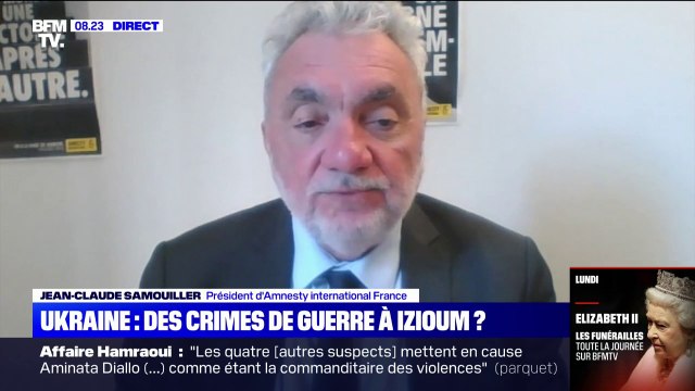 Ukraine: pour le président d'Amnesty France, la découverte de centaines de corps à Izioum est une macabre continuité des forces russes
