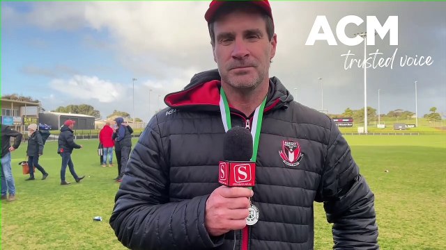 WS Chris McLaren, Koroit premiership coach, Hampden grand final, September 2022, Warrnambool Standard