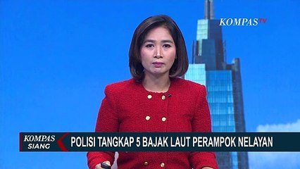 Polair Tangkap 5 Bajak Laut di Perairan jambi Saat Beraksi Menjarah Tangkapan Nelayan!