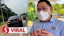 Johor exco apologises for driving on emergency lane, summons received