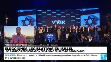 Informe desde Jerusalén: partidos inscribieron listas definitivas para elecciones legislativas
