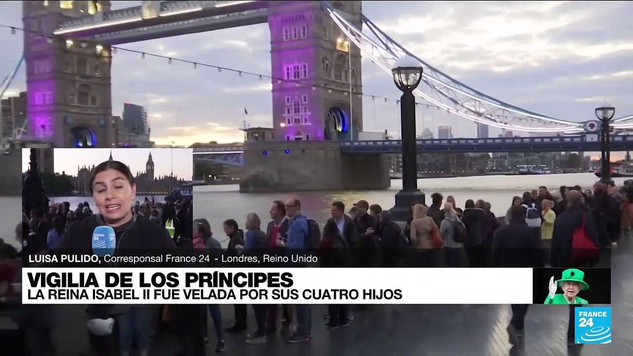 Informe desde Londres: hasta 24 horas de espera para poder entrar a la capilla ardiente