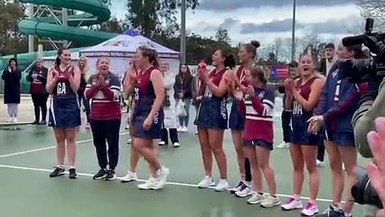 Sandhurst A-grade premiership medal presentation