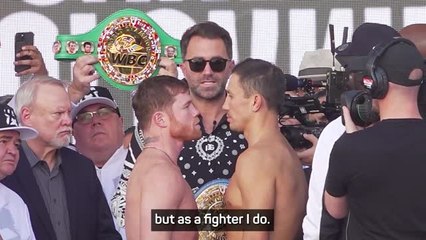 'I don't like him, he's a hypocrite' - Canelo on Golovkin