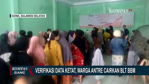 Untuk Pencairan BLT BBM, Warga Harus Bawa KTP dan KK untuk Verifikasi Data