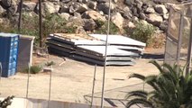 Colocan valla antitrepa en el vallado exterior de la frontera entre Ceuta y Marruecos