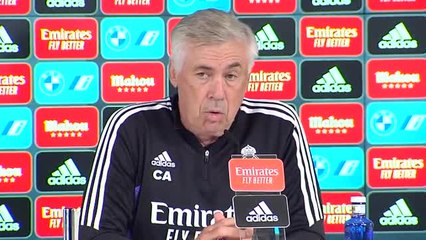 Ancelotti: "Vinicius está bien y con ganas de jugar el derbi"