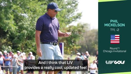 LIV Golf 'here to stay' - Mickelson