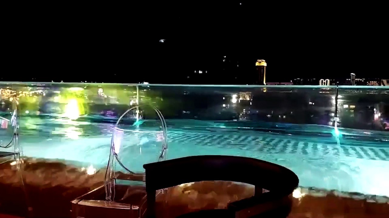 驚悚！台東6.4強震 高雄承億酒店24樓泳池畫面曝光如海浪