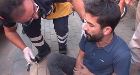 Gazeteciye polis şiddeti