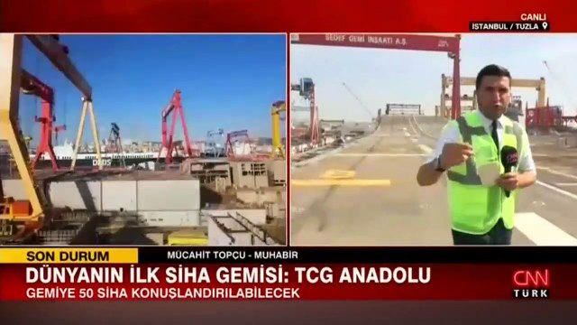 Türkiye'nin amiral gemisi: TCG Anadolu