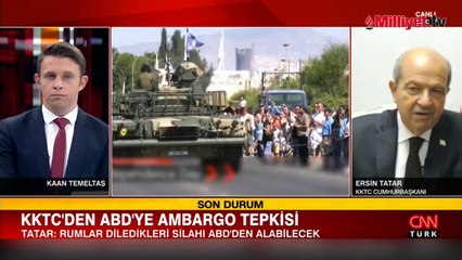 ABD'nin GKRY kararına KKTC Cumhurbaşkanı Ersin Tatar'dan açıklama