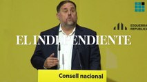 Junqueras acusa a los dirigentes socialistas del PSC y a los de Junts de 