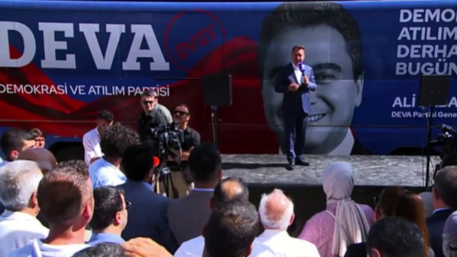 Ali Babacan Deva Partisi Tunceli İl başkanlığı Binası açılışında Dersim dedi