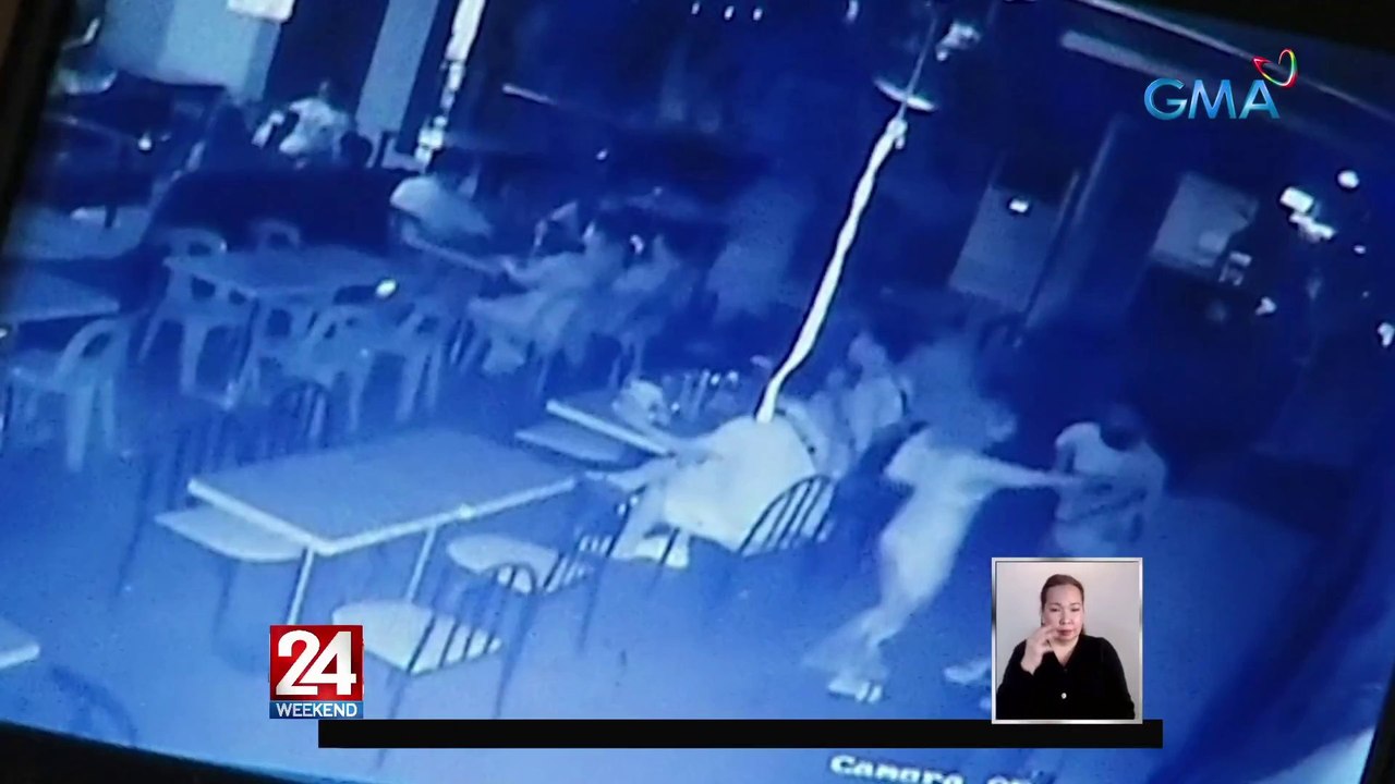 Lalaki, walang habas na nagpaputok ng baril sa isang restobar | 24 Oras Weekend