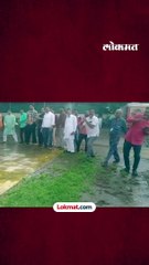 केंद्रीय मंत्र्यांनी एका हाताने असा मारला शॉट.. Anurag Thakur good shot | Cricket | #shorts