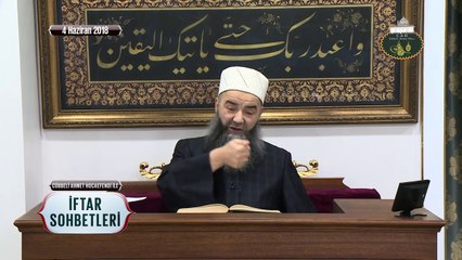 Cübbeli Ahmet Hoca Efendi ile İftar Sohbetleri 4 Haziran 2018