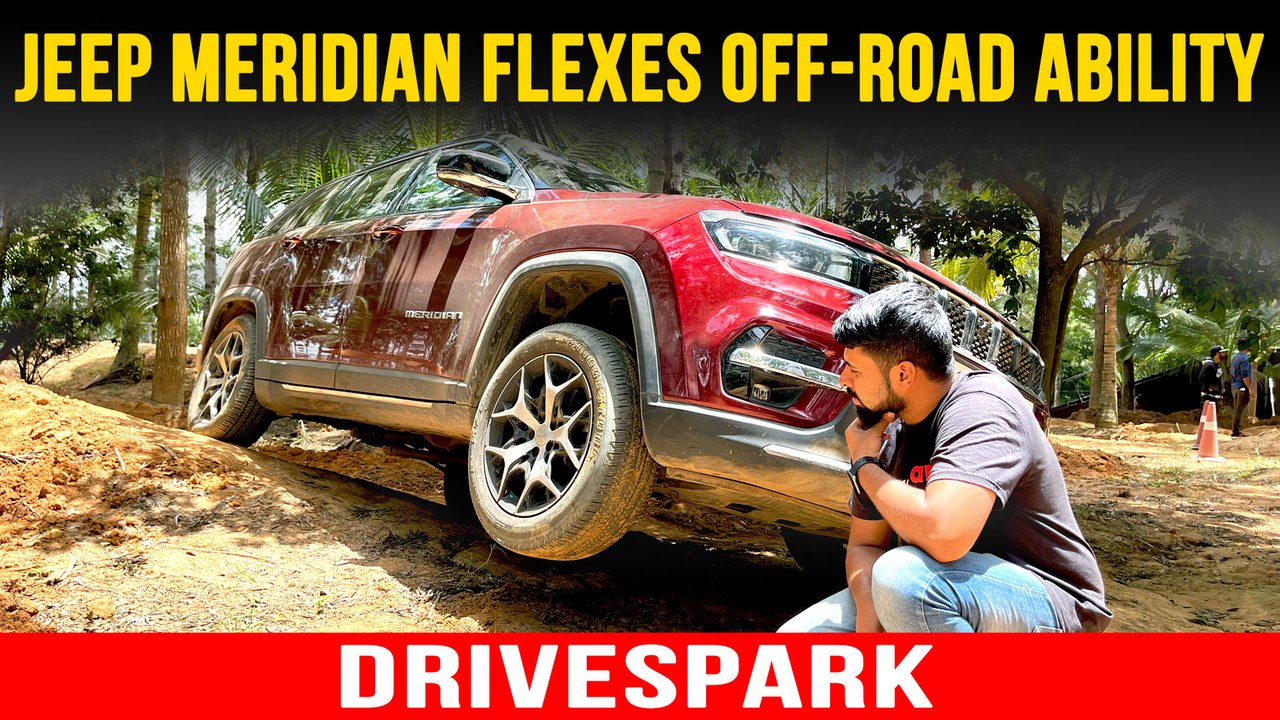 Jeep Meridian Off-Road In Bangalore | Deep Ruts, Articulation, Inclines, Declines & More Tested