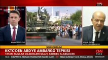 ABD adalardan sonra G. Kıbrıs'ı mı silahlandırıyor? KKTC Cumhurbaşkanı CNN TÜRK'te