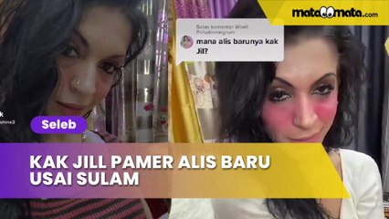 Kak Jill Pamer Alis Baru usai Sulam, Netizen Girang: Nah Gini Dong Lebih Rapi