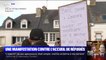 À Callac en Bretagne, deux manifestations se font face sur l'accueil des réfugiés