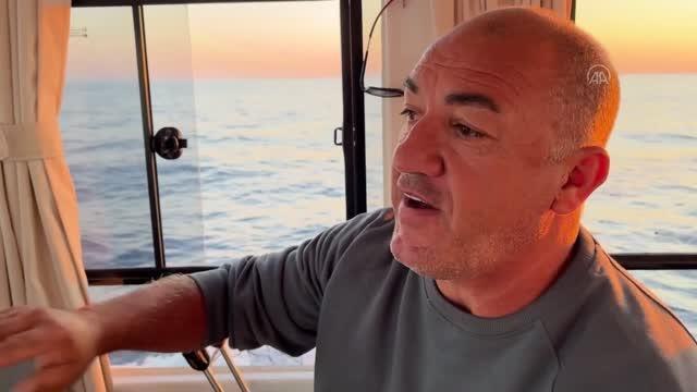Çanakkale haberi | ÇANAKKALE - Gökçeada açıklarında Yunan Sahil Güvenliğinden Türk balıkçı teknesine taciz